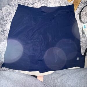 Women's Navy Blue Skort